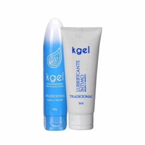 Kit Com Gel Lubrificante Íntimo 80G E Gel Lubrificante Íntimo 50G
